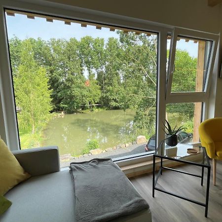 Ferienwohnung Panorama Teichblick Heldritt エクステリア 写真