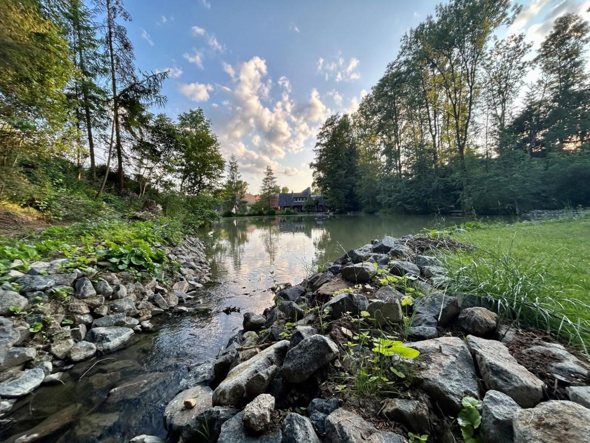 Ferienwohnung Panorama Teichblick Heldritt エクステリア 写真